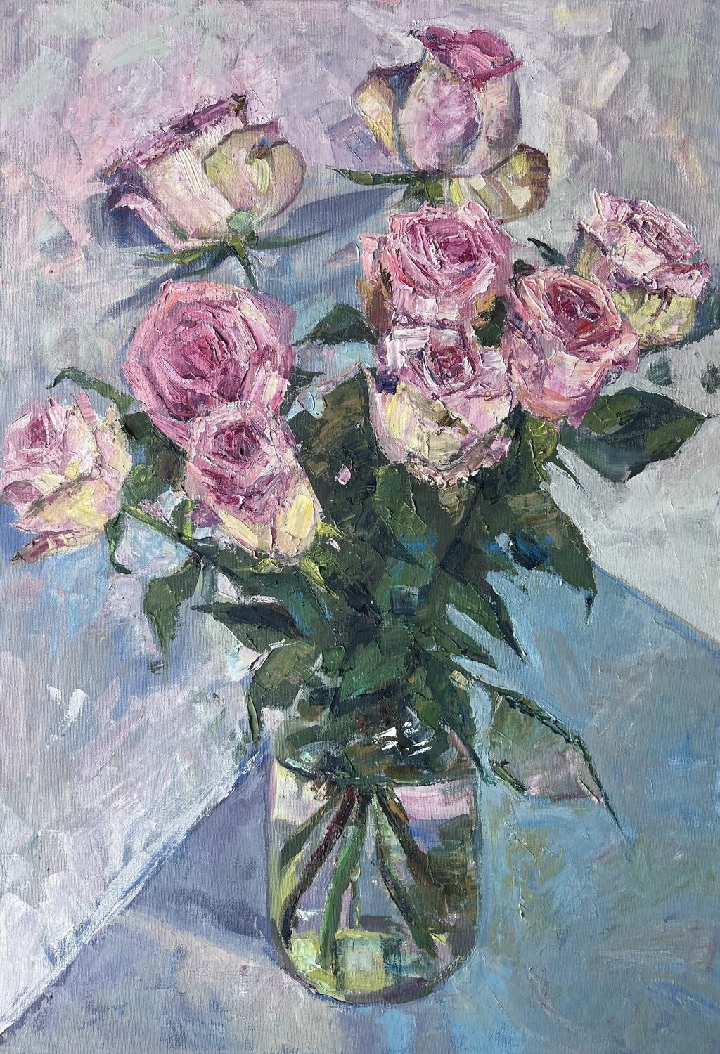 Birthday Roses Yuliia Klishyna