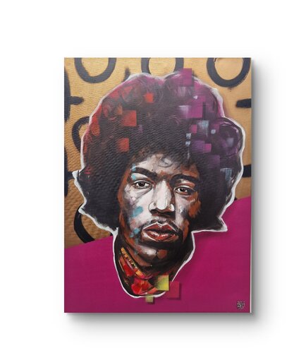 Jimi Hendrix de Tim Müller, Pintura a la venta en Singulart