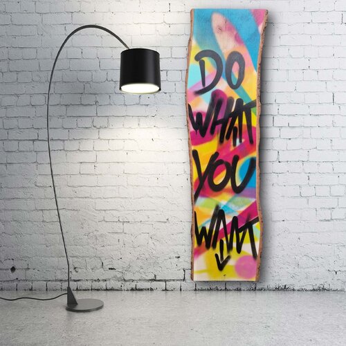Streetart on Wood by Tim Müller, Painting for Sale on Singulart