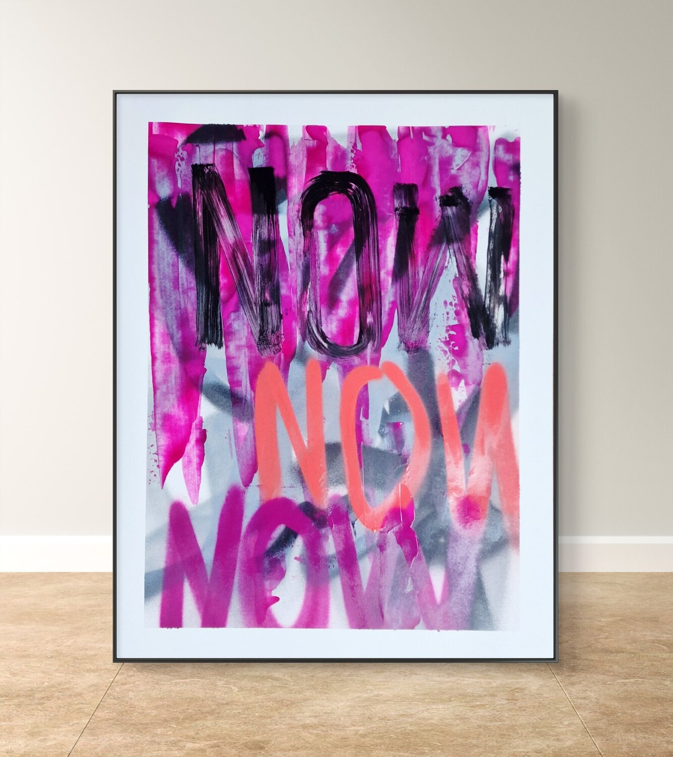 now door Tim Müller (2024) : Werk op papier Acryl, Graffiti op Papier -  Singulart, image size:1334x1500