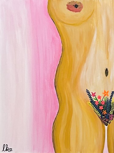 „Vulvalution“ von Laura Isabel Koch, Malerei kaufen auf Singulart