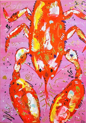 „Tanz der Scheren“ von Laura Isabel Koch, Malerei kaufen auf Singulart