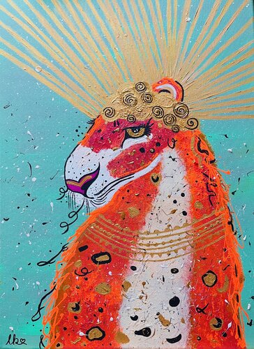 „Queen of light“ di Laura Isabel Koch, Pittura in vendita su Singulart