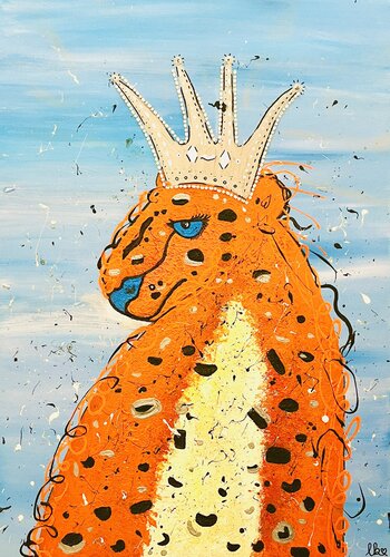 „King Leo“ von Laura Isabel Koch, Malerei kaufen auf Singulart