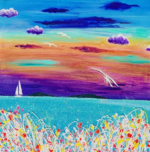 „Sailing into the Sunset“ Laura Isabel Koch