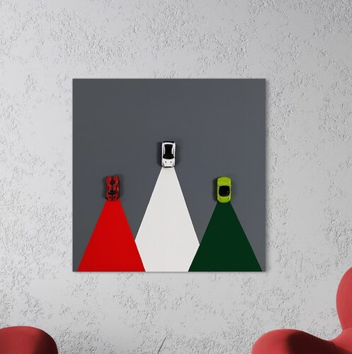 „Racing Tricolore“ de Laura Isabel Koch, Pintura a la venta en Singulart