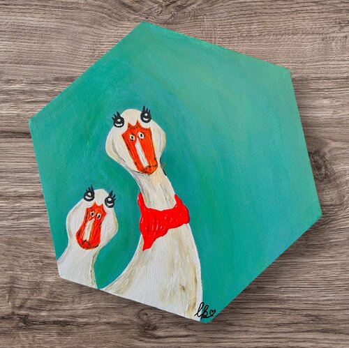 „Gustl & Gisela“ von Laura Isabel Koch, Malerei kaufen auf Singulart