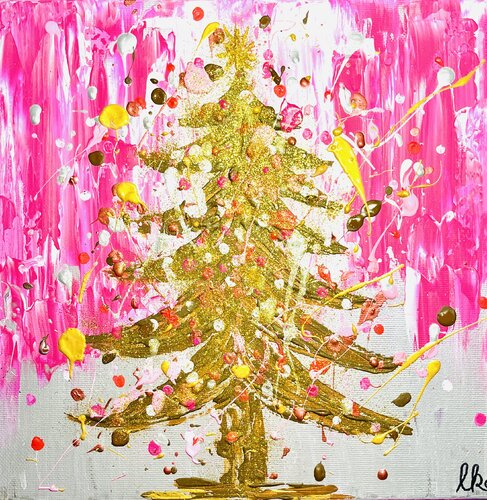„Colorful Tree- Golden Glow“ Laura Isabel Koch