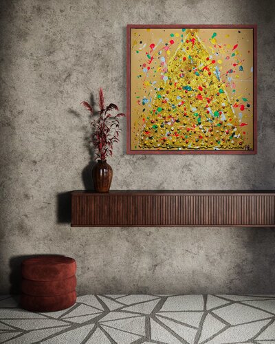 „The Royal Christmas Tree“ by Laura Isabel Koch, Painting for Sale on Singulart