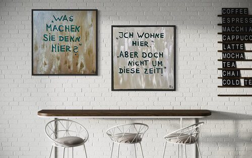 „Im RuhestandTeil I & II“ von Laura Isabel Koch, Malerei kaufen auf Singulart