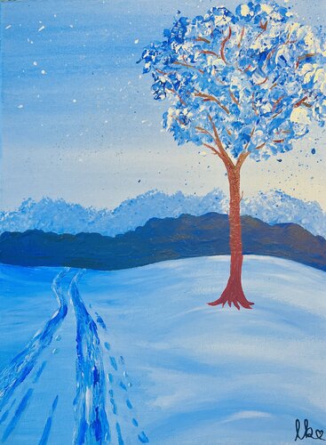 „Blue Hour“ par Laura Isabel Koch, Peinture en vente sur Singulart