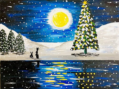 „Winterzauber“ de Laura Isabel Koch, Pintura a la venta en Singulart