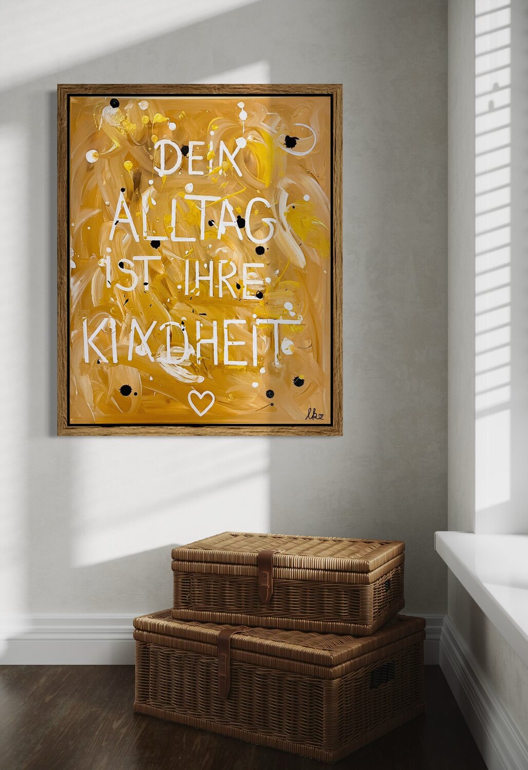 „Childhood Echoes No. I“ Laura Isabel Koch Originalgemälde zu verkaufen