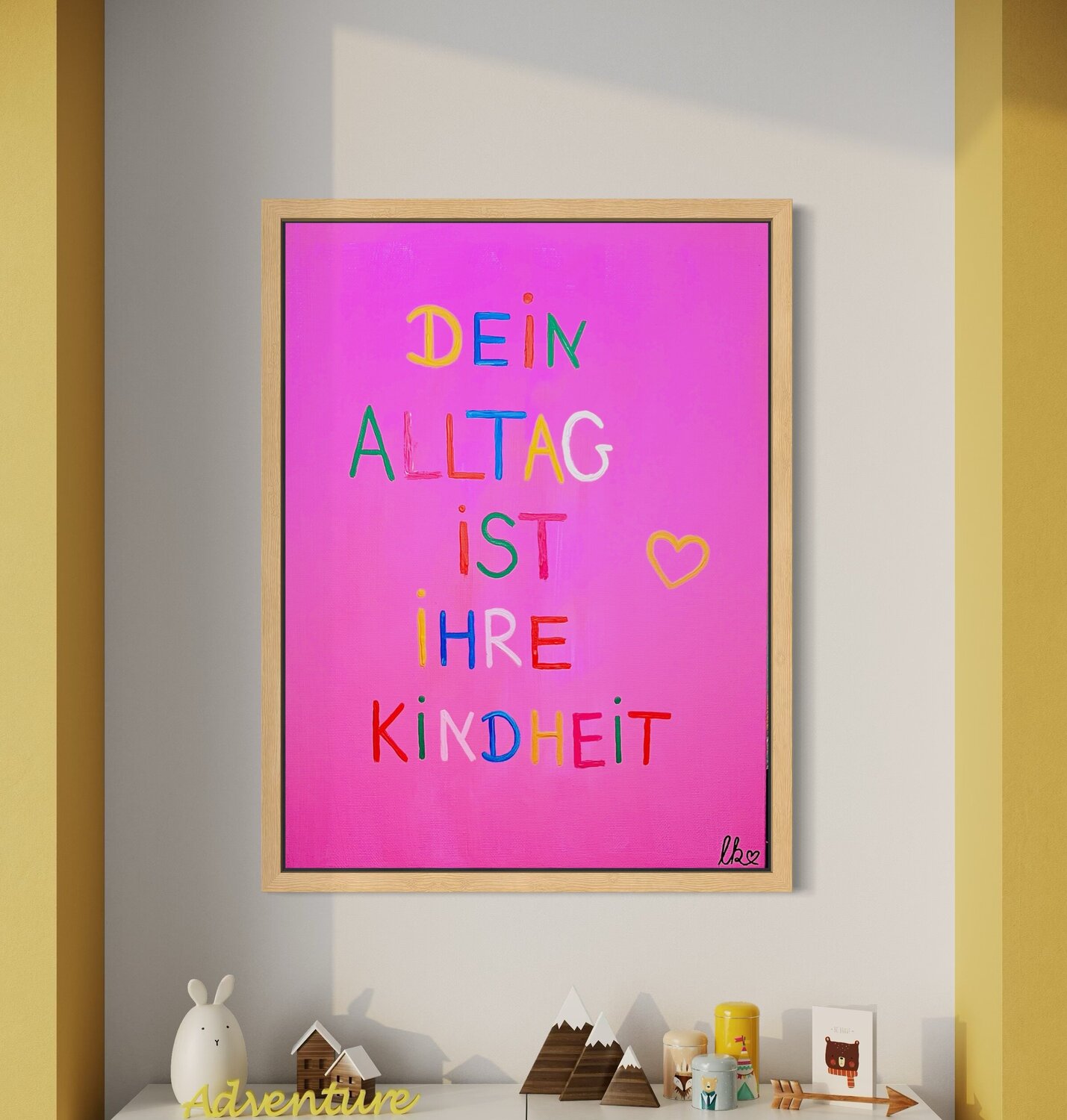 „Childhood Echoes No. II“ Laura Isabel Koch Originalgemälde zu verkaufen