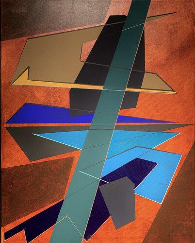 Terremars 3 van Sébastien ZANELLO, Schilderij te koop op Singulart