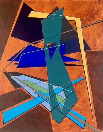 Terremars 1 van Sébastien ZANELLO, Schilderij te koop op Singulart