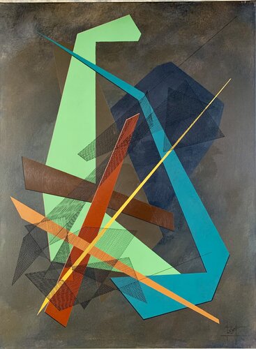 Equilibre dynamique van Sébastien ZANELLO, Schilderij te koop op Singulart