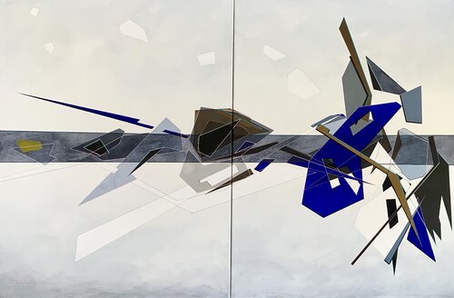 Abandon (Diptyque) di Sébastien ZANELLO, Pittura in vendita su Singulart