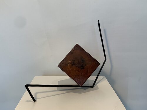 Cube sur ligne 3 par Sébastien ZANELLO, Sculpture en vente sur Singulart