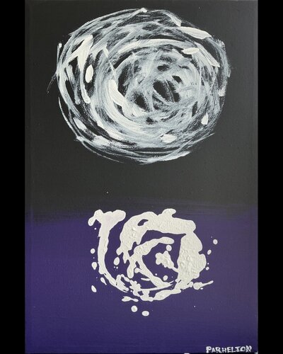 “Moon Over Water” by Fred Phillips a.k.a Parhelion, Painting for Sale on Singulart