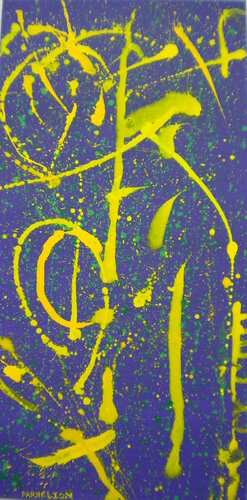 "Island Rhythms I: Calypso" de Fred Phillips a.k.a Parhelion, Pintura a la venta en Singulart