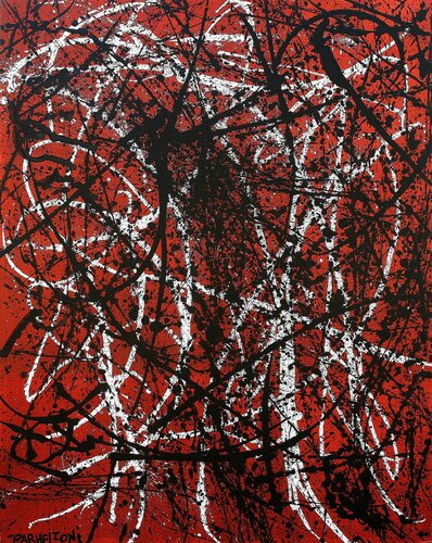 "Burnt Offerings" by Fred Phillips a.k.a Parhelion, Painting for Sale on Singulart