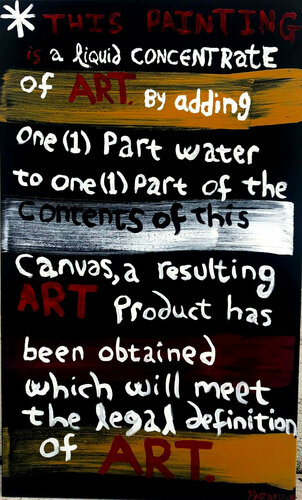 "*Disclaimer" de Fred Phillips a.k.a Parhelion, Pintura a la venta en Singulart