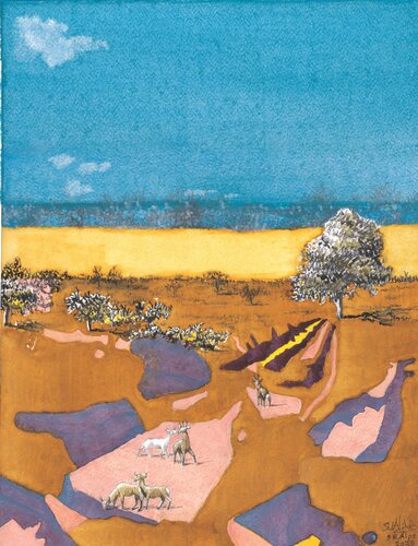 ROEBUCK SUMMER van Stephen Alpe, Schilderij te koop op Singulart