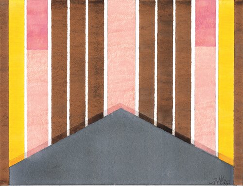 NEOPOLITAN 1 - 1966 von Stephen Alpe, Malerei kaufen auf Singulart