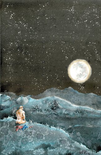 ADAM...BEFORE EVE von Stephen Alpe, Malerei kaufen auf Singulart