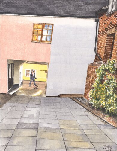 CHANCELLOR ON THE MARCH by Stephen Alpe, Painting for Sale on Singulart