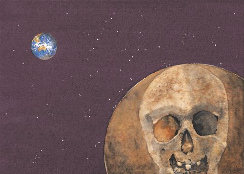 THE LAST LAUGH van Stephen Alpe, Schilderij te koop op Singulart