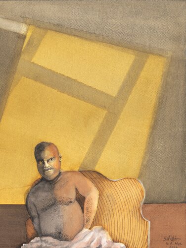 WAITING...! von Stephen Alpe, Malerei kaufen auf Singulart