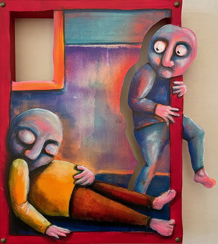 Choosing the Unknown di Katja Reichert, Pittura in vendita su Singulart