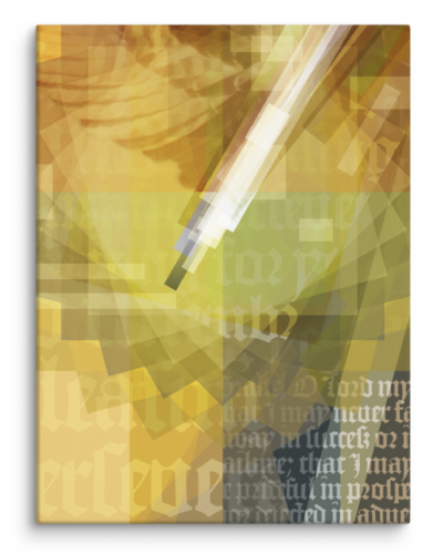 Thomas Aquinas | Giclée on Canvas par Marin Šantić, Édition en vente sur Singulart