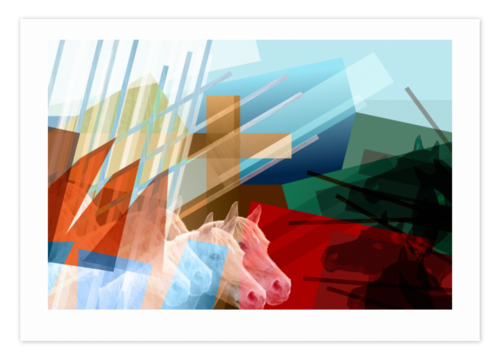 Triumph of the Cross by Marin Šantić, Print for Sale on Singulart