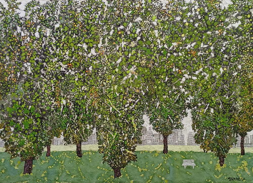 The Silent Green Park de lee yong wook, Pintura a la venta en Singulart