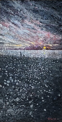 Dawn walk von lee yong wook, Zeichnungen kaufen auf Singulart