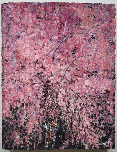 Spring night flower viewing von lee yong wook, Malerei kaufen auf Singulart