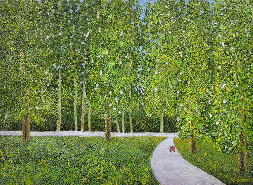 Green Breath de lee yong wook, Pintura a la venta en Singulart