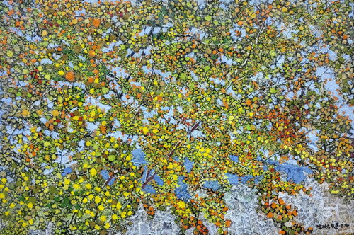 Early Autumn City de lee yong wook, Pintura a la venta en Singulart