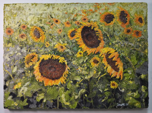 Sunflower von lee yong wook, Malerei kaufen auf Singulart