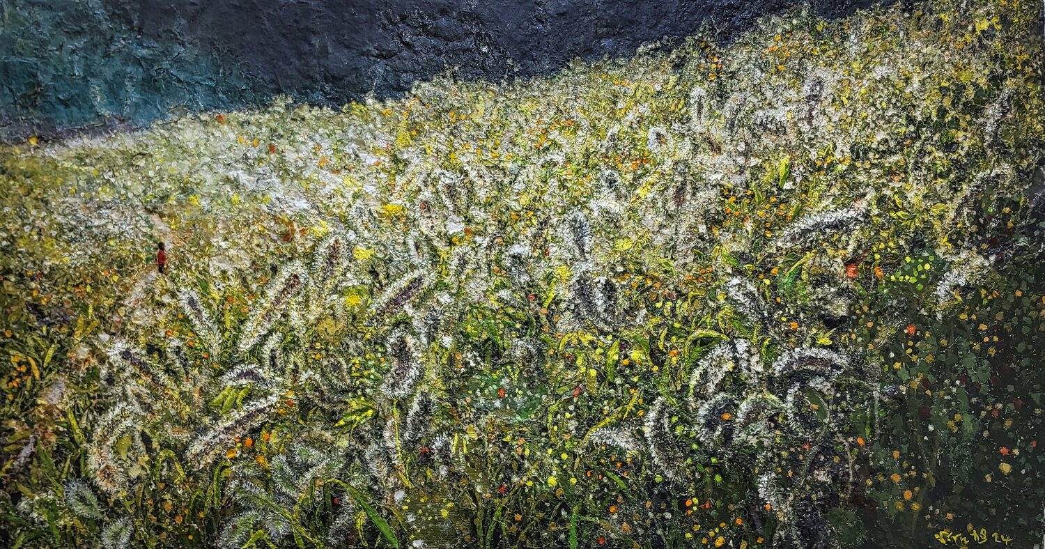 In the early morning grass... lee yong wook