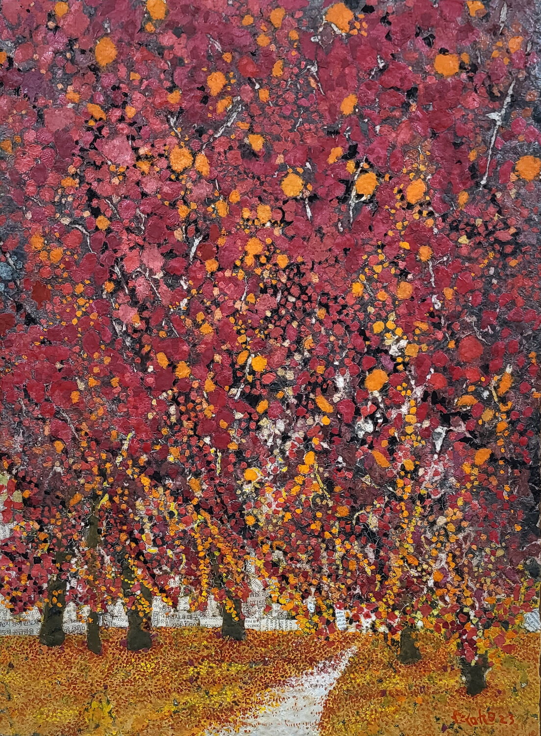 Fall foliage outing lee yong wook