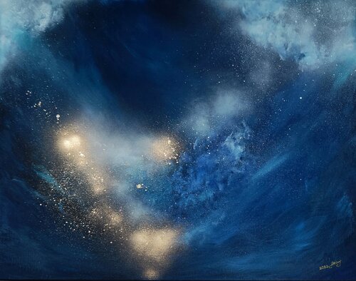 CYCLE DE LA VIE van BEATA WISNIEWSKA KOWALEWSKA, Schilderij te koop op Singulart