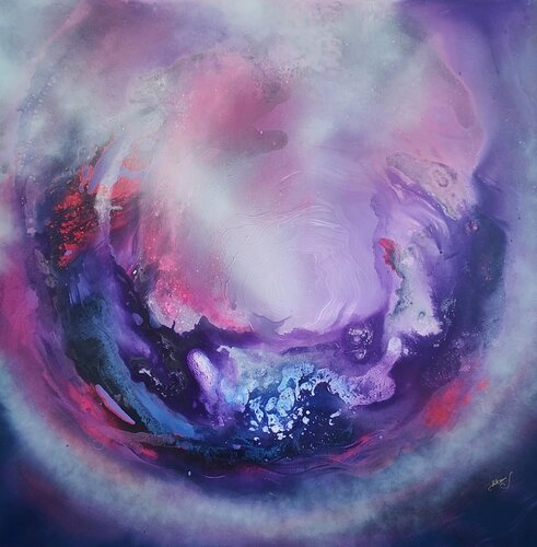 OMNISCIENCE van BEATA WISNIEWSKA KOWALEWSKA, Schilderij te koop op Singulart