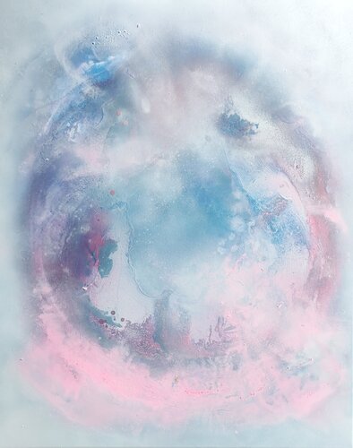 PRIMA LUX V - Reditus Memoria Lucis di BEATA WISNIEWSKA KOWALEWSKA, Pittura in vendita su Singulart