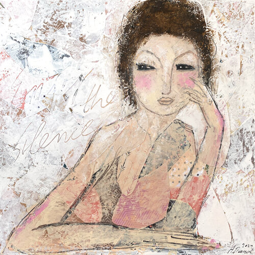 Enjoy the silence di Adriane Dworzak, Pittura in vendita su Singulart