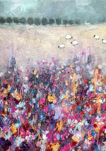 Feels like home di Adriane Dworzak, Pittura in vendita su Singulart