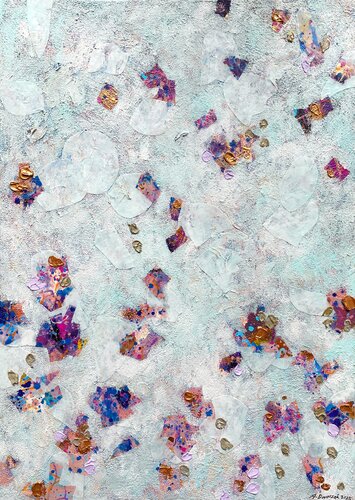Confetti Rain di Adriane Dworzak, Pittura in vendita su Singulart